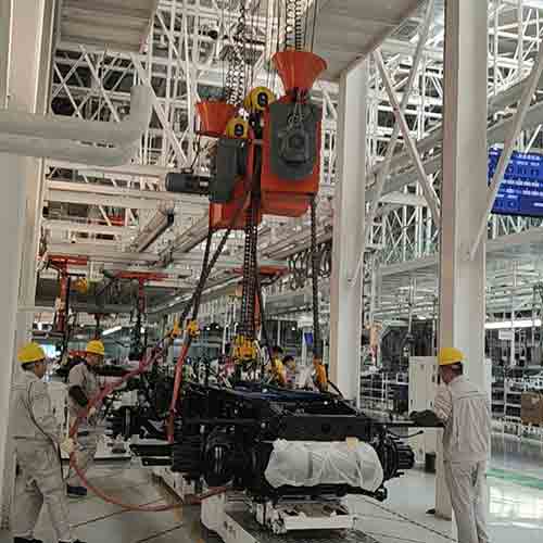 轻卡车架全自动翻转机