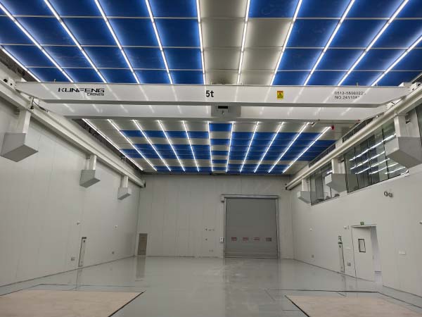 高分子复合材料绳式无尘起重机